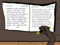 Yeva's journal where she writes Marc everyday as shown in World 5 - Buzami