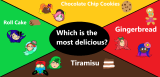 The 3rd and newest Poll of Wonder, Chocolate Chip Cookies vs Roll Cake vs Tiramisu vs Gingerbread is here! - December 20th, 2024