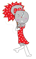 Polka-Dot Sita